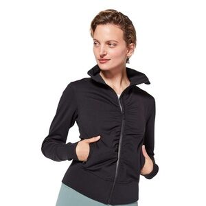 Lululemon Gather Up Jacket Sz 8 Black